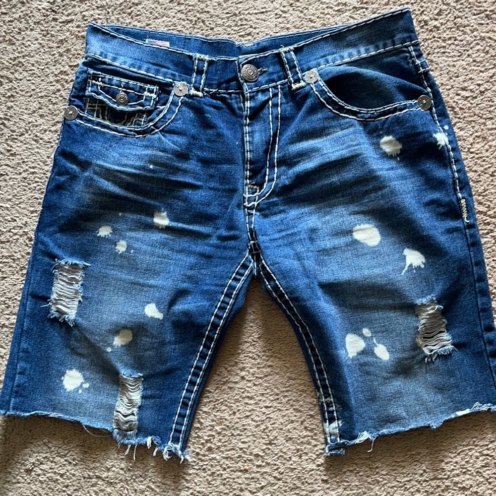 True Religion Jean shorts